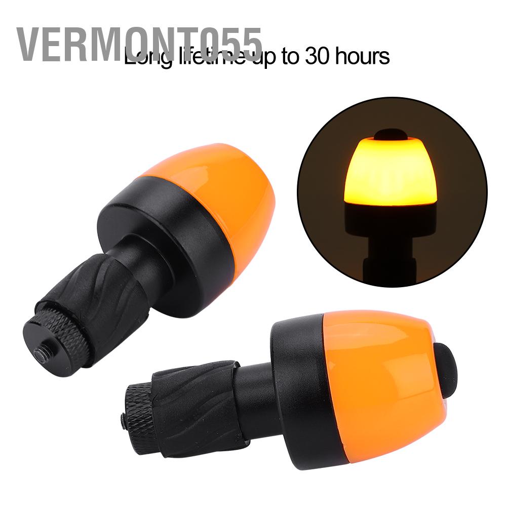 Có thể bán buôn 1 Xe Đạp Tay Cầm Thanh Cấp Đèn LED Cắm Nhan Cảnh Báo An Toàn Vermont055 Hàng giao ngay