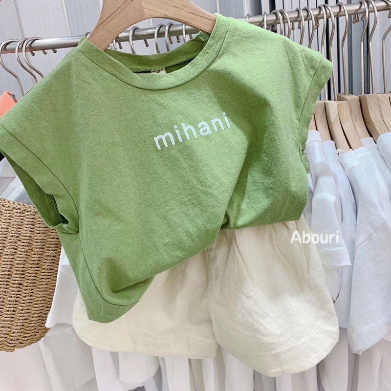 Set bộ Áo + quần sooc cho bé trai bé gái hàng quảng châu