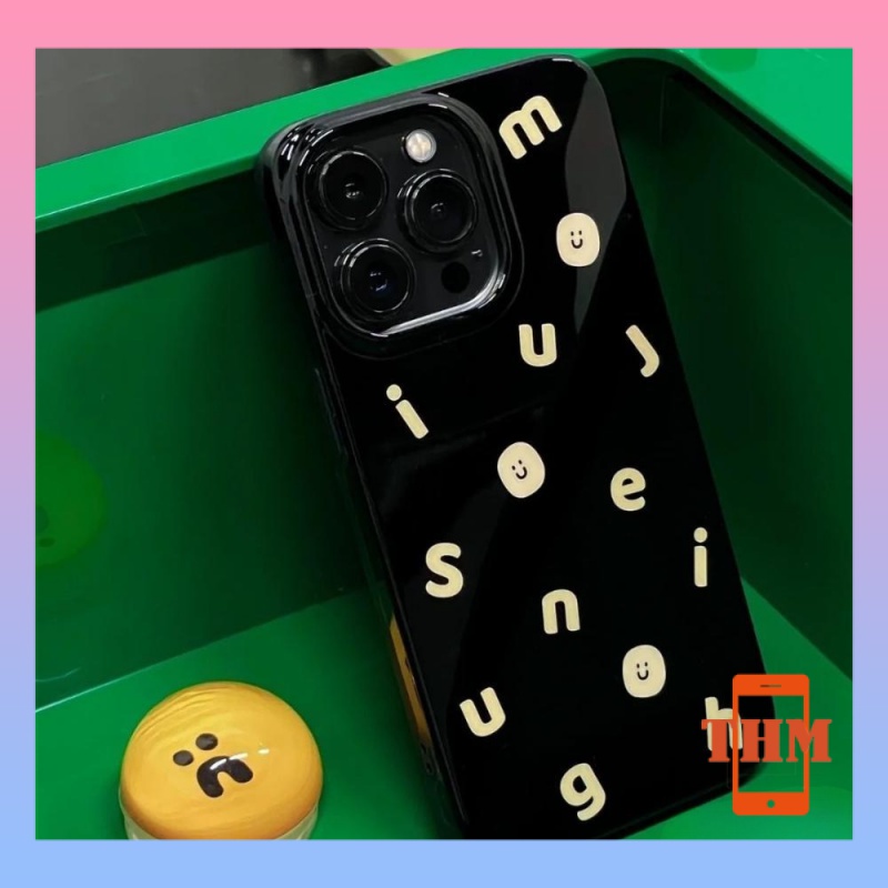 Ốp lưng phone Khuôn mặt tươi cười Mềm Chống Sốc Cho Iphone 6 / 6S / 6splus / se / 7 / 7plus / 8 / 8plus / X / xs / xsmax / 11 / 12 / 13 / 14 / Plus / pro / pro max-504