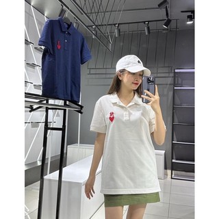 Áo Polo MLB basic trái tim (Cam kết chính hãng )