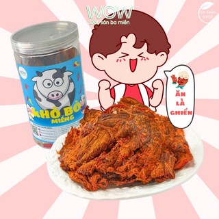 Khô bò miếng 250g loại đặc biệt wow đặc sản ba miền
