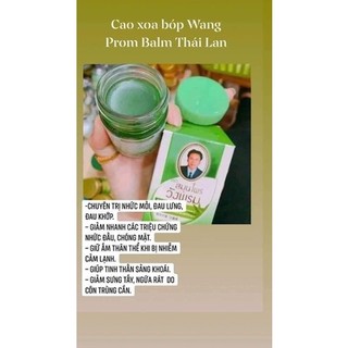 Cao xoa bóp Wang Prom thái lan