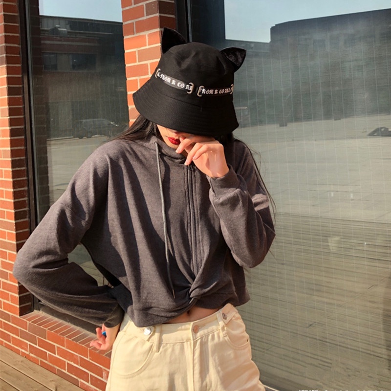 Nón Tai Mèo Dễ Thương Cho Học Sinh Hoạt Hình