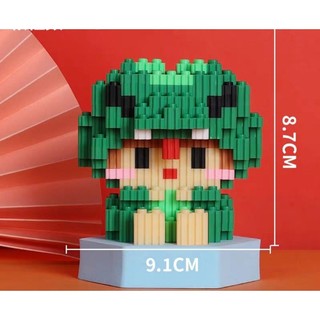 Lego 12 con giáp mini đồ chơi mô hình lắp ráp 3D
