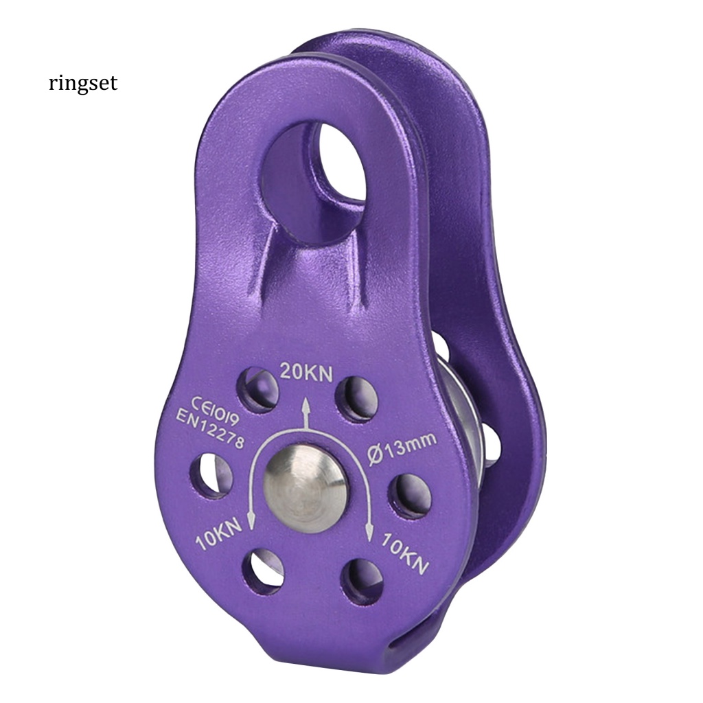 Bánh Răng Ròng Rọc Đơn Cố Định Bên Hông Dùng Khi Leo Núi Ngoài Trời