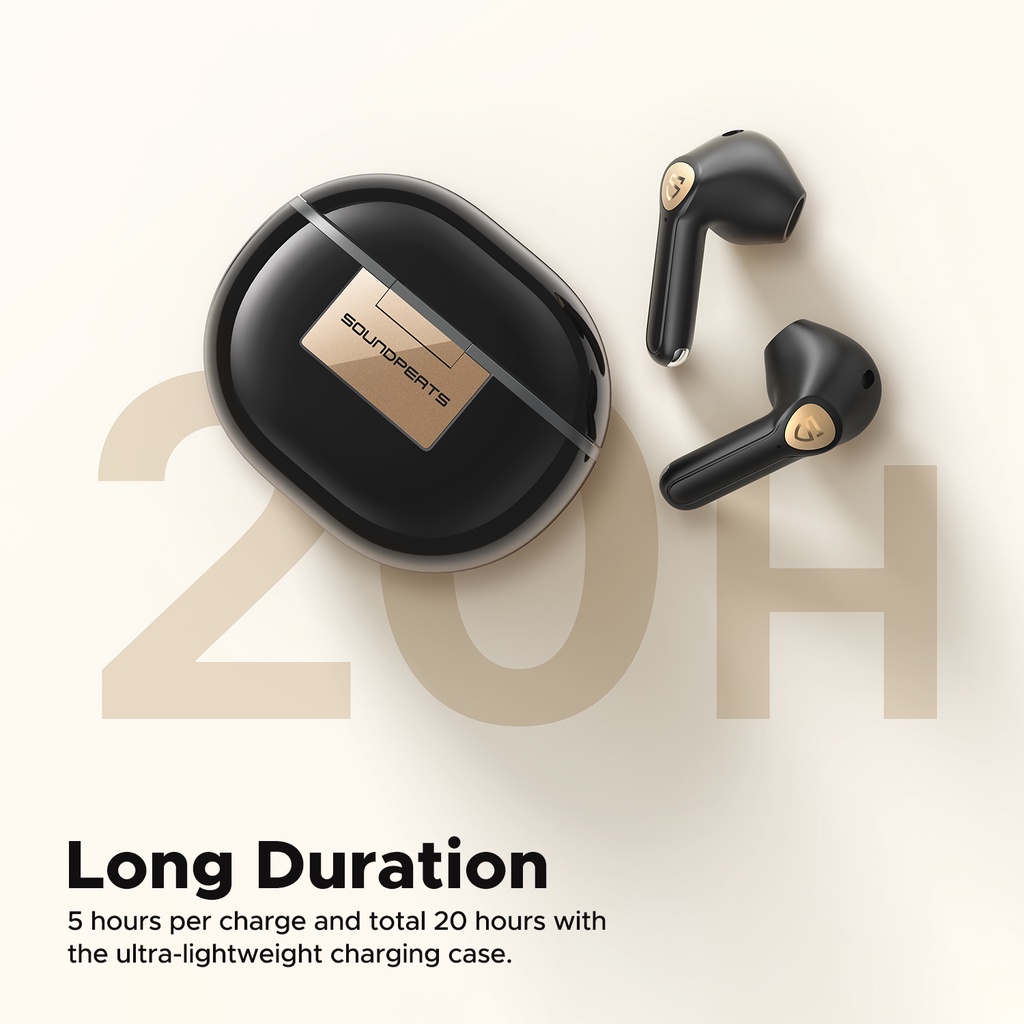 Tai nghe nhét tai SOUNDPEATS Air3 Deluxe HS 4 màu kết nối bluetooth 5.2 không dây âm thanh Hi-Res và phụ kiện cao cấp