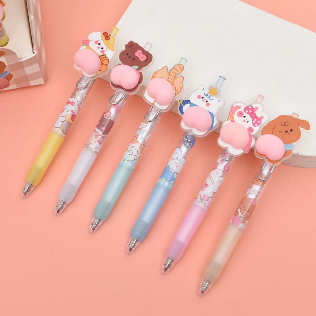 Bút Mực Gel Nhấn Tạo Hình Âm Nhạc Nhật Bản Mới