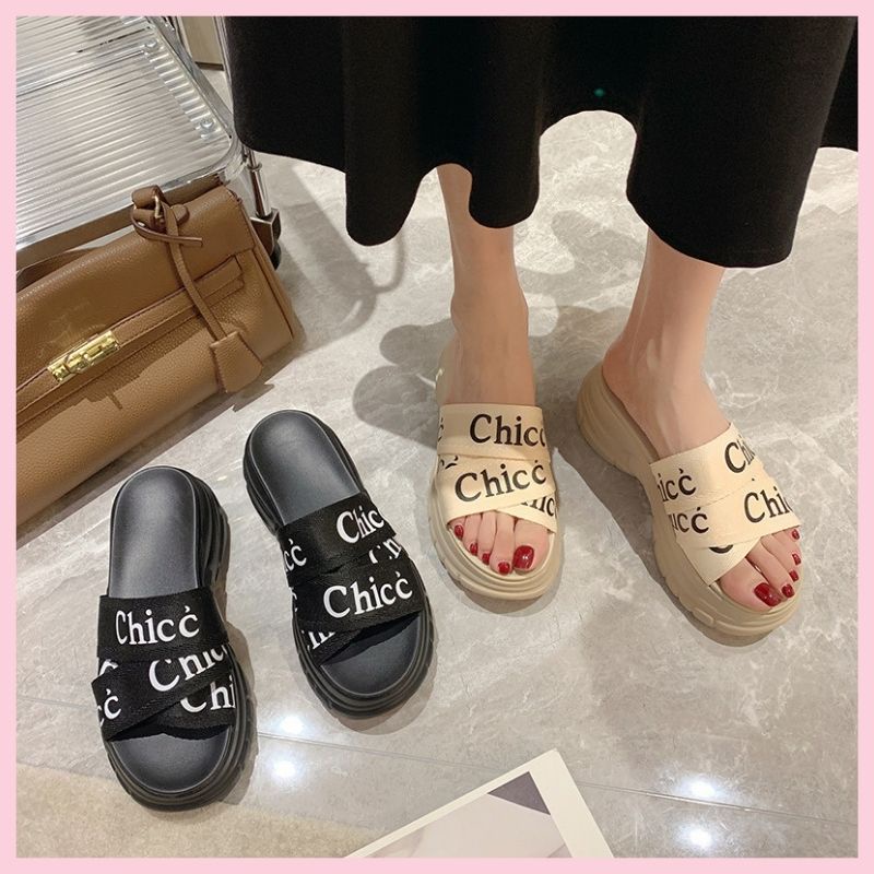 Dép nữ bánh mì đan dây dép mềm đi êm chân đế chống trơn trượt Jumato