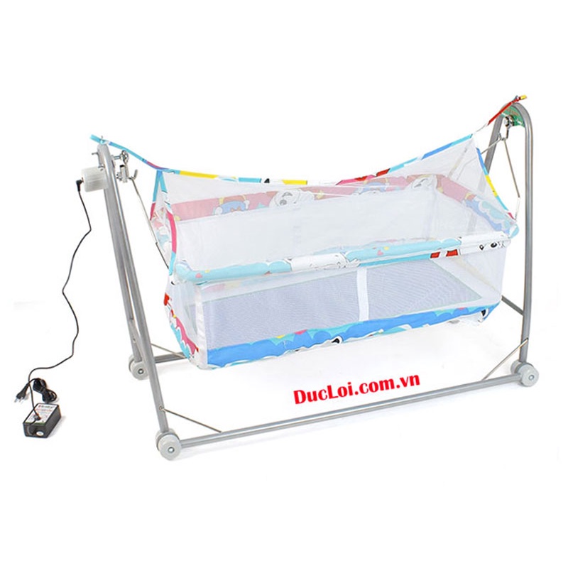 Nôi điện đưa tự động Sbaby NV16 – Sức đưa 80kg