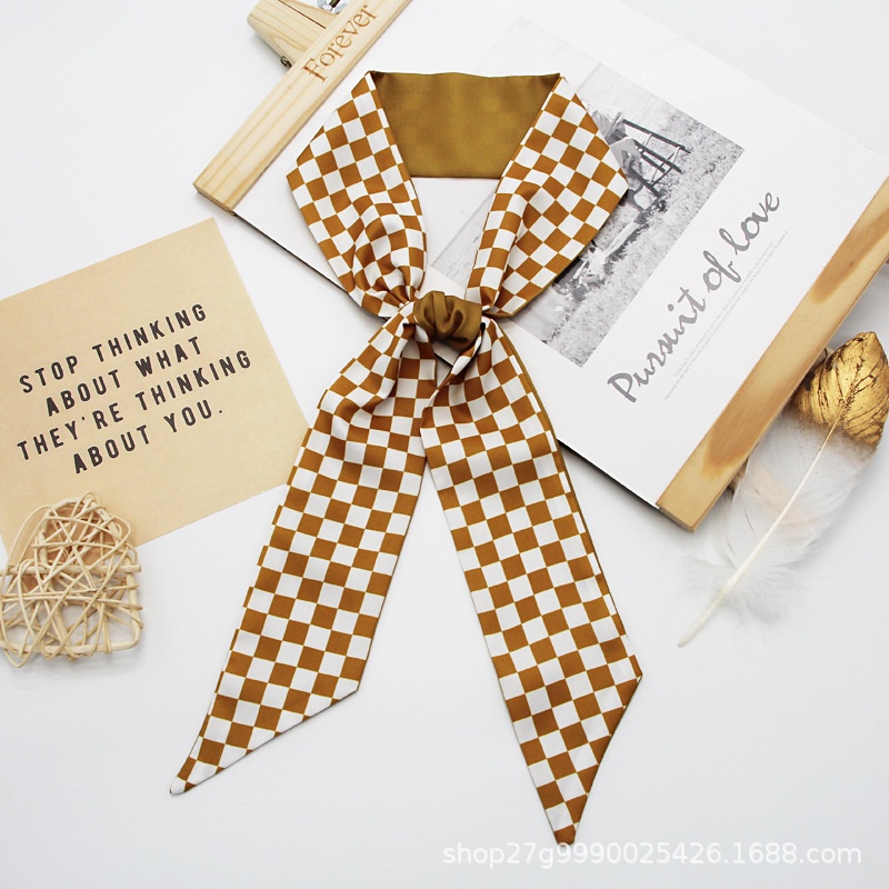 Khăn Quàng Cổ / Túi Xách / Băng Đô Đa Năng In Họa Tiết Hoa Xinh Xắn Thời Trang