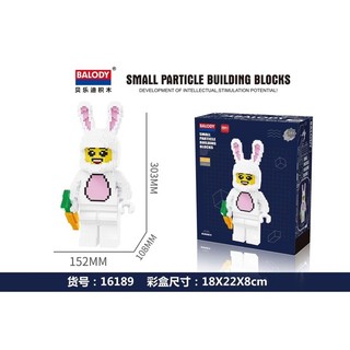 Mô hình lắp ráp lego 3d balody mini blocks 16189