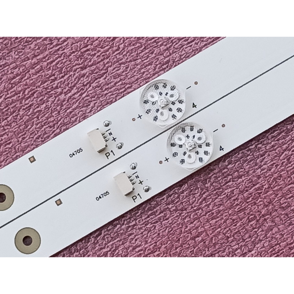 THANH LED TIVI TCL 32S62 32S6000 32S6100 32S4900 32D100 32D2900, MỚI 100% HÀNG ZIN HÃNG, BỘ 2 THANH, MỖI THANH 6 BÓNG 6V