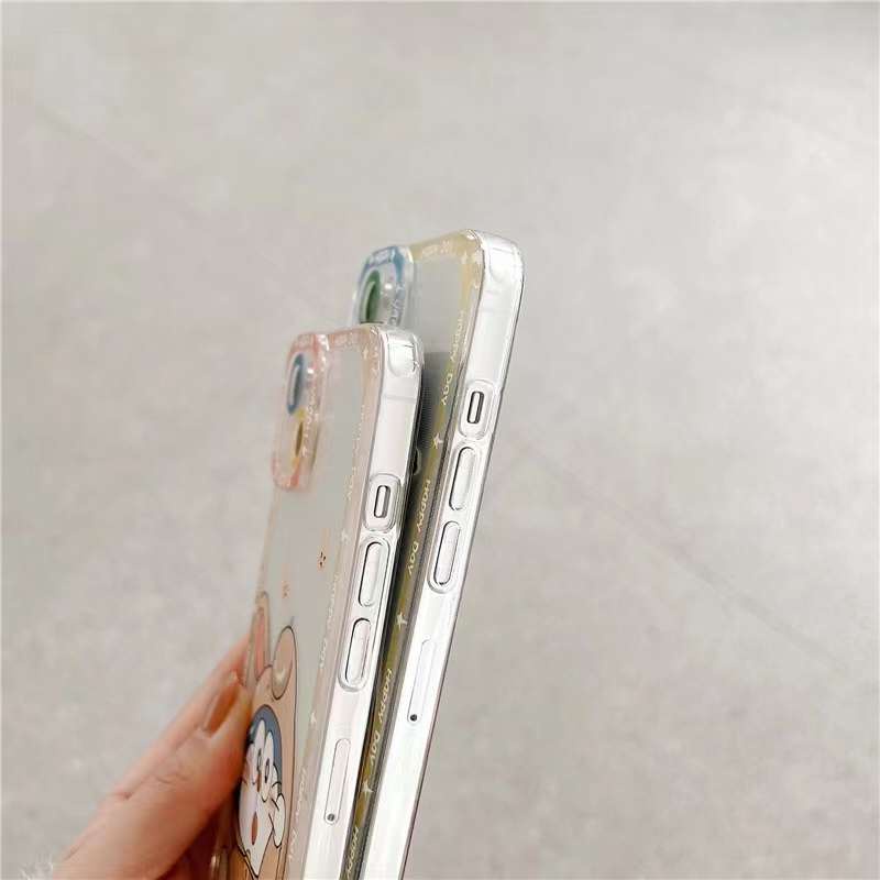 Ốp Điện Thoại TPU Dẻo Trong Suốt Họa Tiết Chú Mèo Dễ Thương Cho Iphone 14 12 13 11 Pro Max Phone Casing 6S 7 8 Plus X XS XR