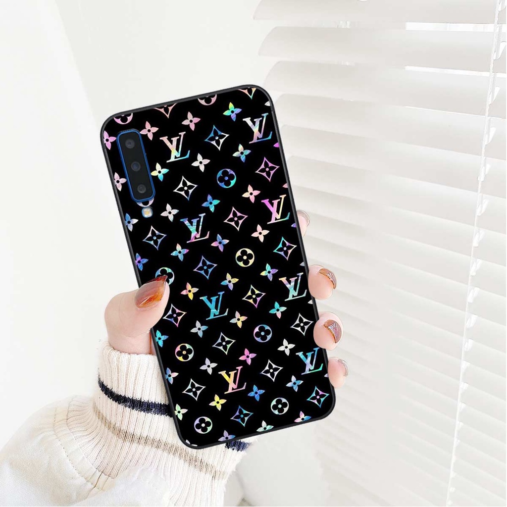 Ốp lưng Samsung A7 2018 / A9 2018 hình họa tiết thương hiệu thời trang, chất lượng rẻ bền đẹp
