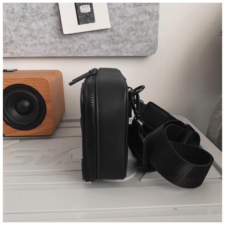 Túi đeo chéo Túi đeo vai da PU thời trang unisex mẫu mới