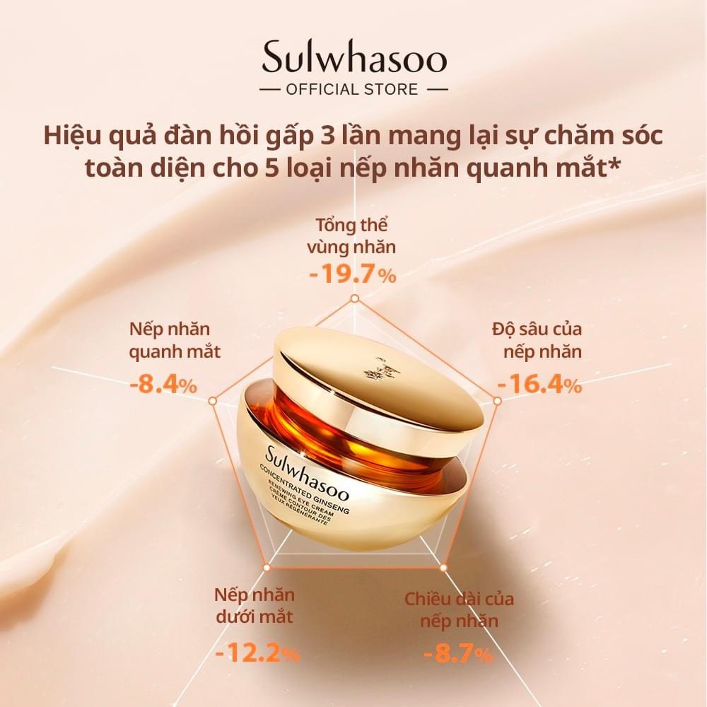 Kem dưỡng mắt chiết xuất nhân sâm Sulwhasoo 5ML