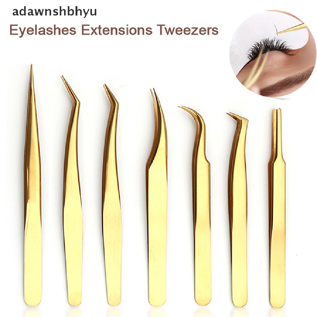 Nhíp Nhổ Lông Mi / Lông Mày Bằng Thép Không Gỉ Chống Tĩnh Điện