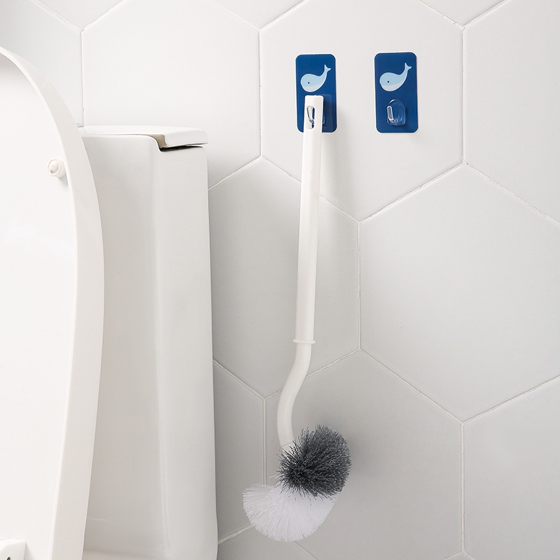 Móc Treo Đồ Dán Tường Bằng Nhựa Kiểu Dáng Hoạt Hình Dễ Thương Đa Năng