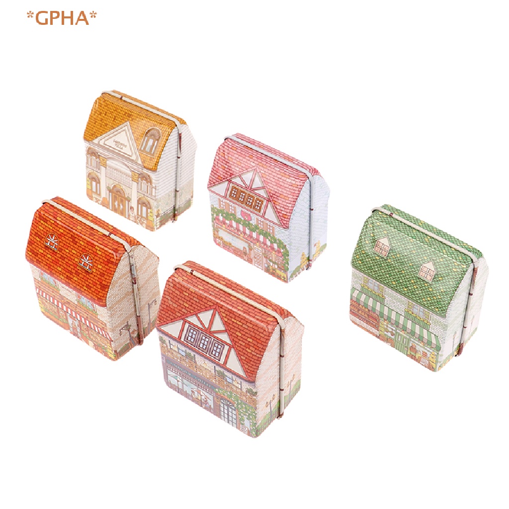Gpha > Hộp Thiếc Đựng Đồ Mini Vintage Màu Sắc Ngẫu Nhiên Mới
