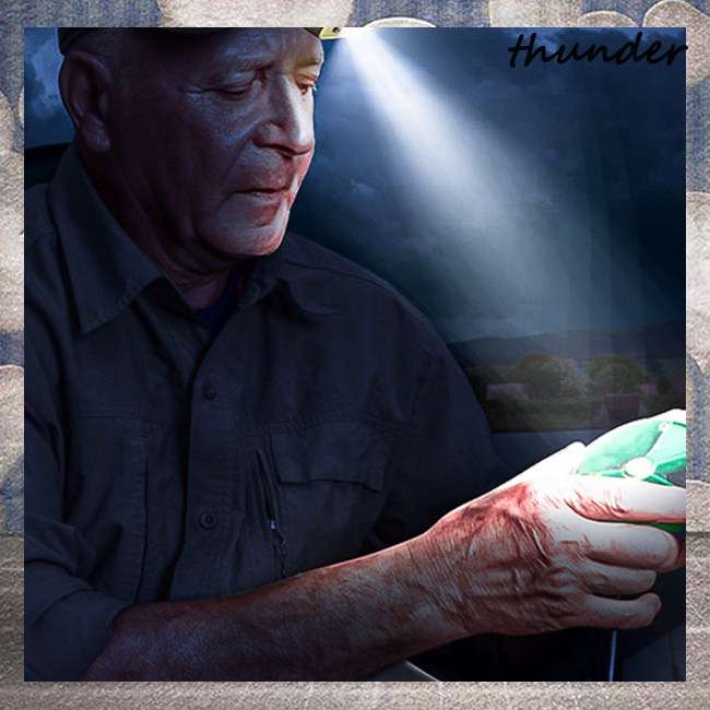 Đèn Pin Mini Siêu Sáng Cảm Biến Thông Minh Có Kẹp Mũ Lưỡi Trai