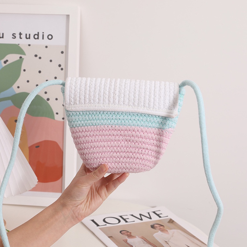 Túi Đeo Chéo Nắp Gập Dễ Thương Thời Trang Hàn Quốc Cho Nữ