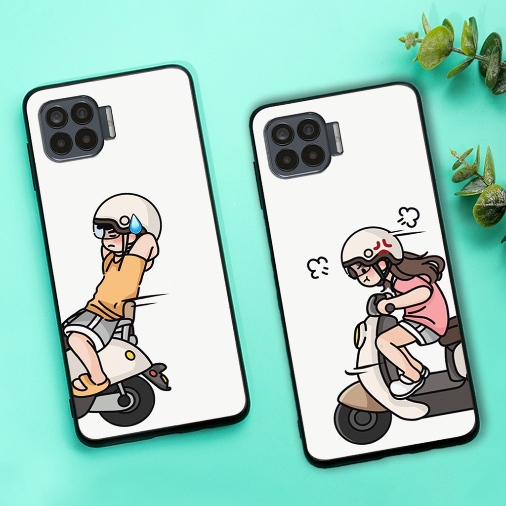 Ốp lưng Oppo A73 / Oppo A93 in hình dành cho các cặp đôi couple đáng yêu dễ thương