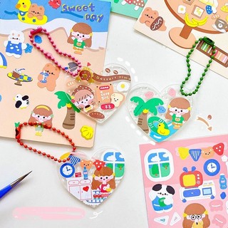 Tấm Sticker Trang Trí Dễ Thương
