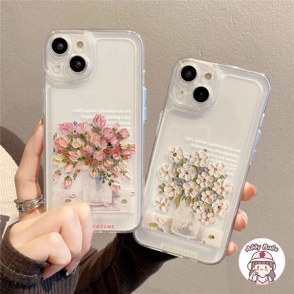 Ốp Điện Thoại Mềm Trong Suốt Chống Mồ Hôi In Họa Tiết Tranh Sơn Dầu Cổ Điển Cho IPhone 14 Pro Max 13 12 11 Pro Max