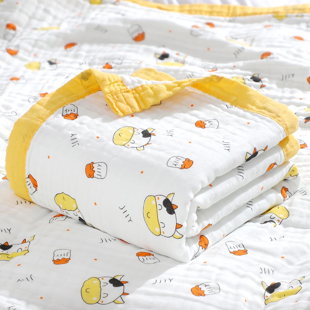 Babyfair Trẻ em Khăn tắm Bông ở nhà Mô hình hoạt dễ thương Mềm mại thoáng khí có thể giặt được Chăn trẻ