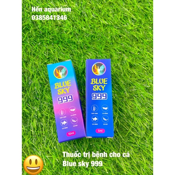 Blue Sky 999 - trị nấm, đốm trắng và ký sinh trùng