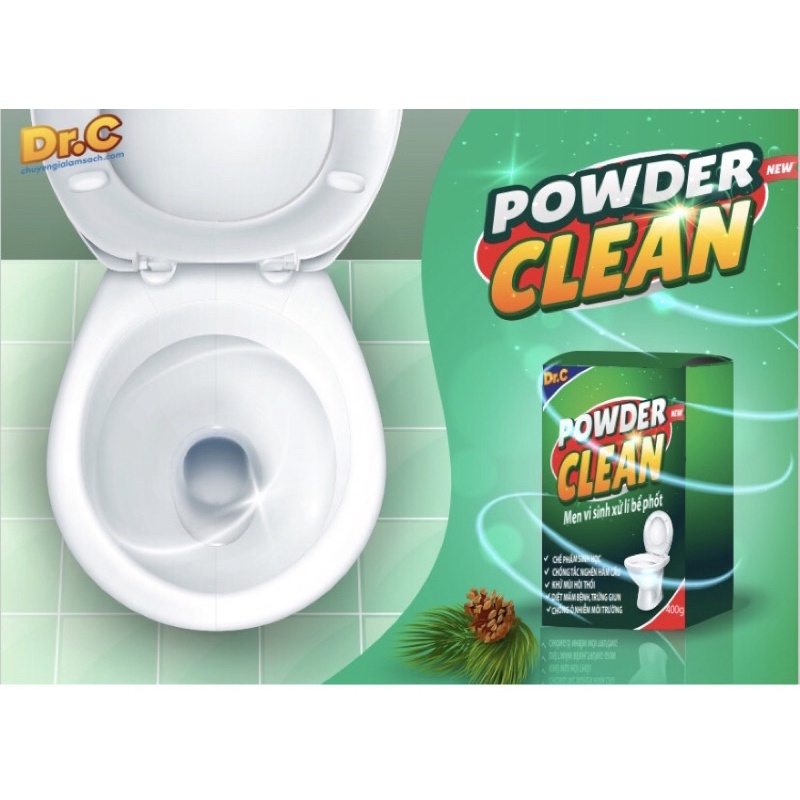 Men Xử Lý Bể Phốt Siêu Hiệu Quả Chính Hãng drc