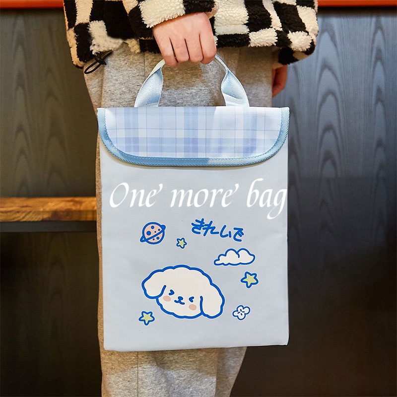 One Túi Đựng Máy Tính Bảng Bằng polyester Đa Năng Họa Tiết Hoạt Hình Dễ Thương