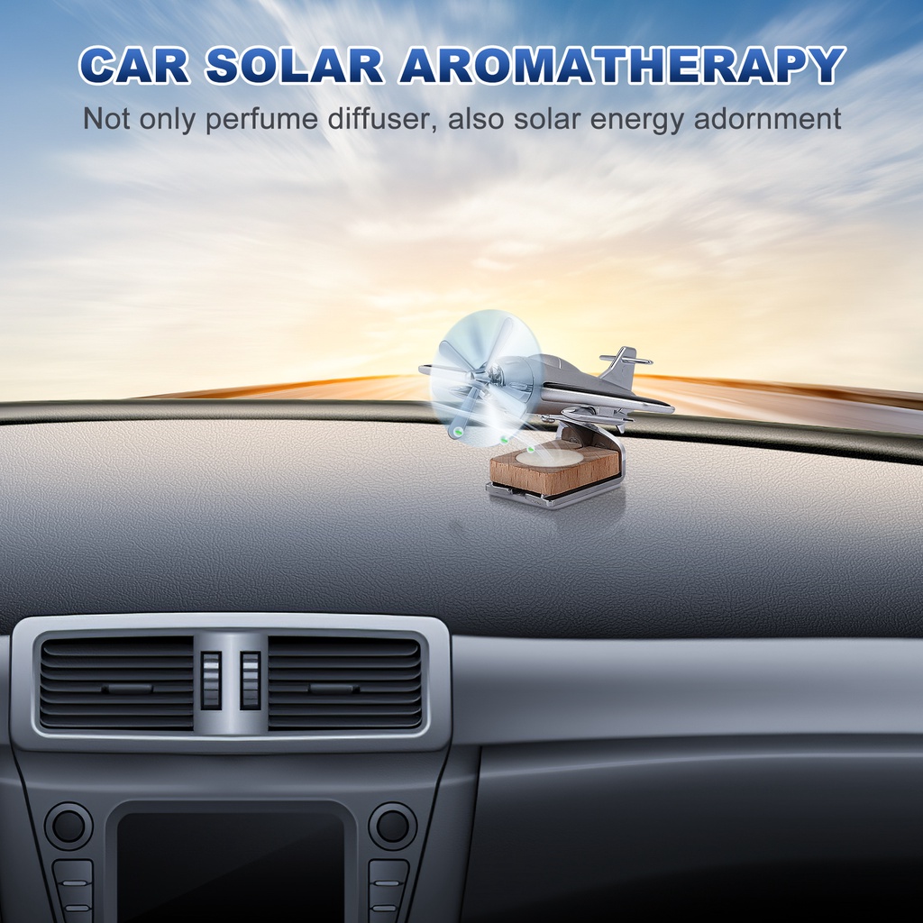 ❤♚❤ Máy Khuếch Tán Tinh Dầu Trang Trí Nội Thất Xe Hơi Hình Máy Bay