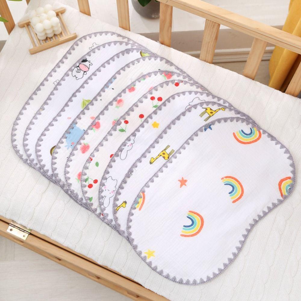 Yếm Ăn Bằng Cotton Hình Gấu Dễ Thương Cho Bé