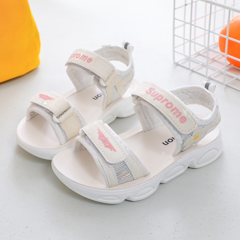 Sandal dép quai hậu trẻ em đế mềm chống trượt cho bé gái học sinh từ 3 tuổi đến 11 tuổi Richkidsstore2021 (808)