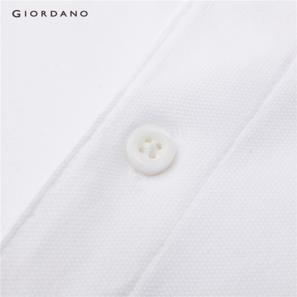 Áo polo nam GIORDANO 01013408 ngắn tay in họa tiết sư tử ba chiều thời trang