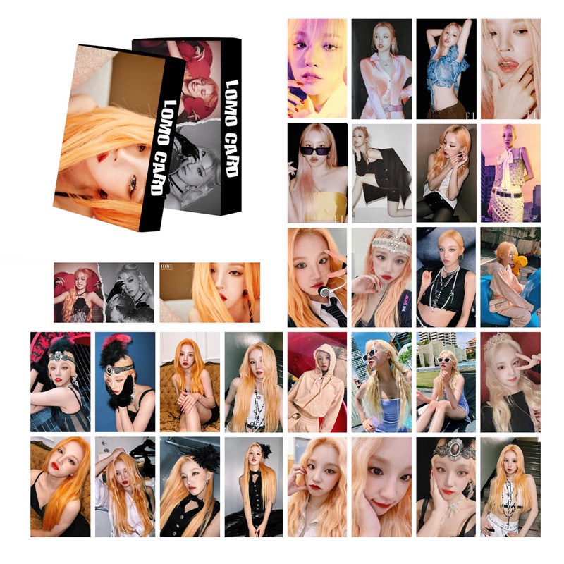 Set 30 Tấm Ảnh Lomo Card I-DLE Nxde TOMBOY Mi Yeon Minnie So-Yeon YUQI Shuhua