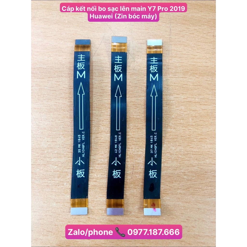 Cáp kết nối bo sạc lên main Y7 Pro 2019 Huawei