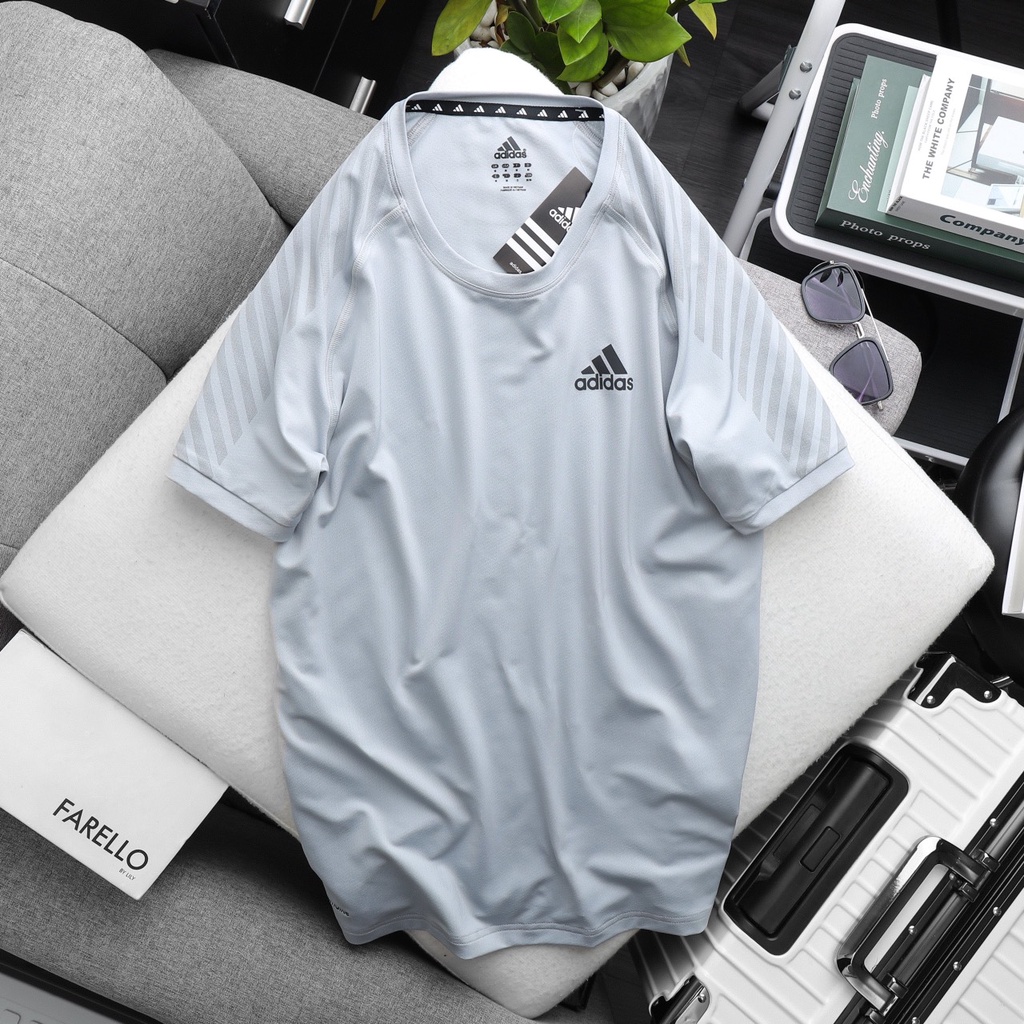 Áo thun vải chu kỳ mè lỗ thoáng mát