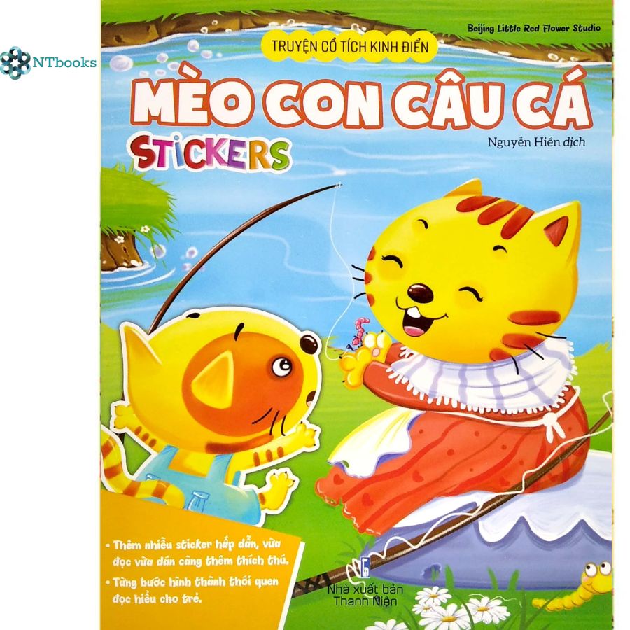 Sách (Lẻ tùy chọn) Truyện cổ tích kinh điển - Stickers - Bộ 8 cuốn