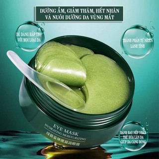 Mặt nạ dưỡng mắt tảo biển bioaqua căng da giảm bọng mắt hộp 60 miếng