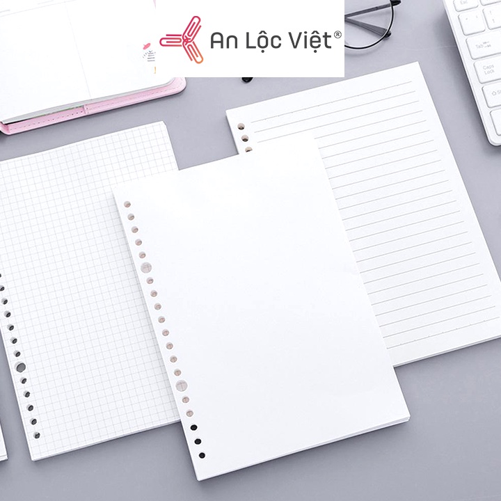 Ruột Sổ Còng A4 90 Trang 30 Lỗ (Line/Blank/Caro)