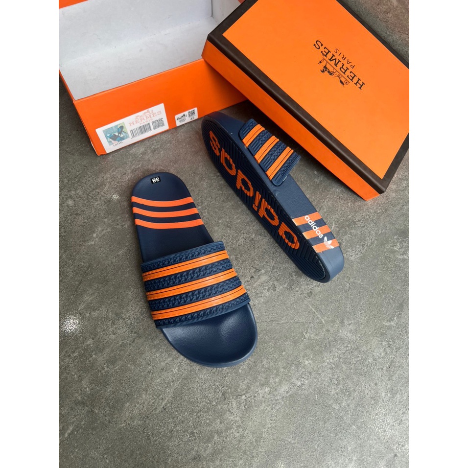 Dép nam adidas Mẫu mới nhất Hot 2023, Dép adidas đế cao su non Form dáng thể thao