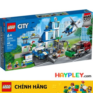 Lego city 60316 sở cảnh sát