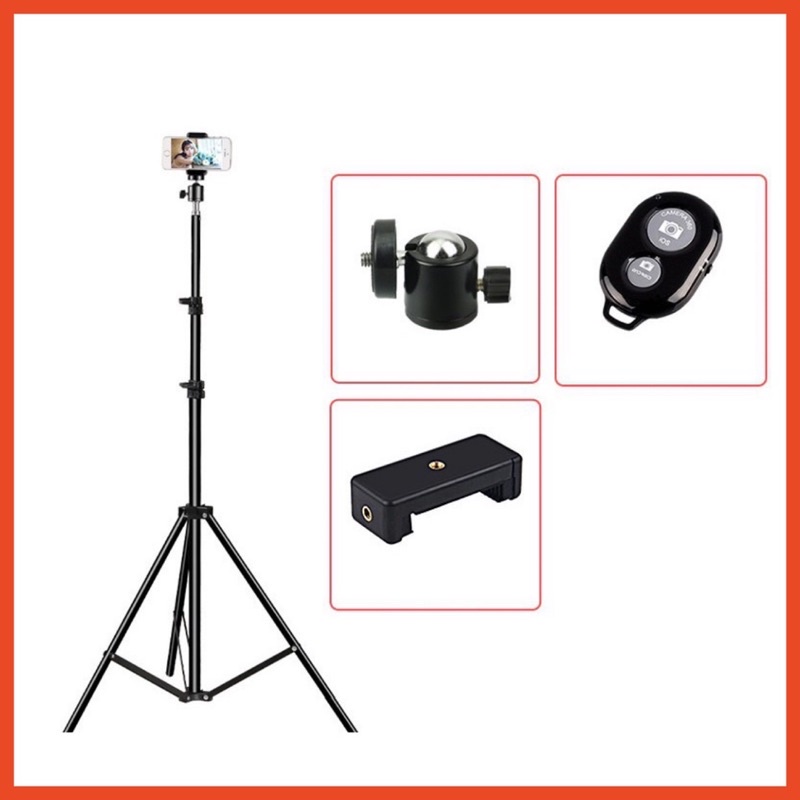 Cây Livestream, Quay TikTok, Giá Đỡ Điện thoại Chụp Hình, Chụp Ảnh - QT