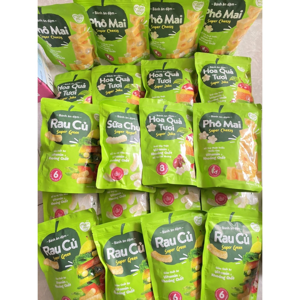 Bánh ăn dặm Mămmy gói 25g