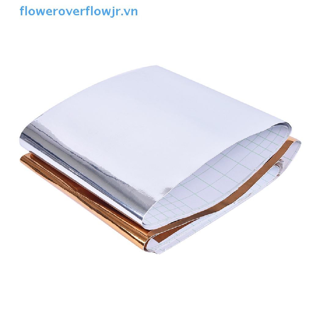 Miếng Dán Trang Trí Xe Hơi Tráng Gương Bằng Lá Chrome