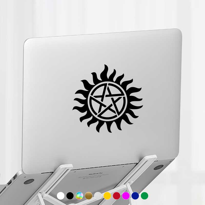 Đề Can Vinyl Chống Thấm Nước Hình Ngôi Sao Sáng Tạo Trang Trí Xe Hơi