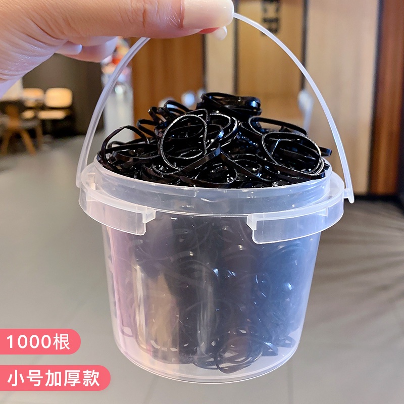 Set 2000 Dây Thun Buộc Tóc Nhiều Màu Dễ Thương Cho Bé Gái