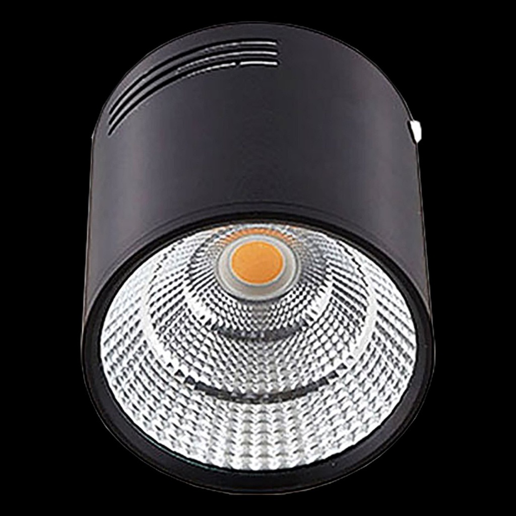 Đèn led ống bơ  3 chế độ màu,7w phi 90mm, 12w 110mm ốp trần nổi, bảo hành đổi mới 2 năm